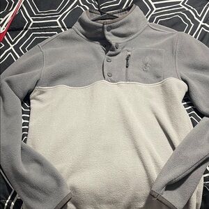 Spyder Gray Fleece Pullover